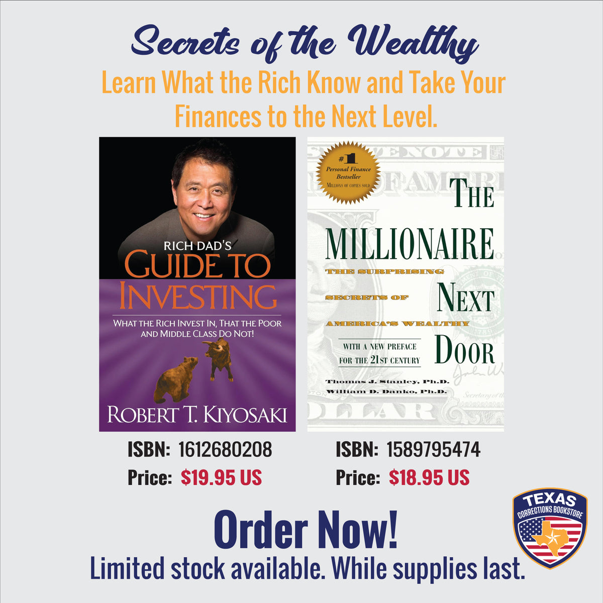 Secrets of the Wealthy: Investing & Millionaire Habits Two-Book Bundle