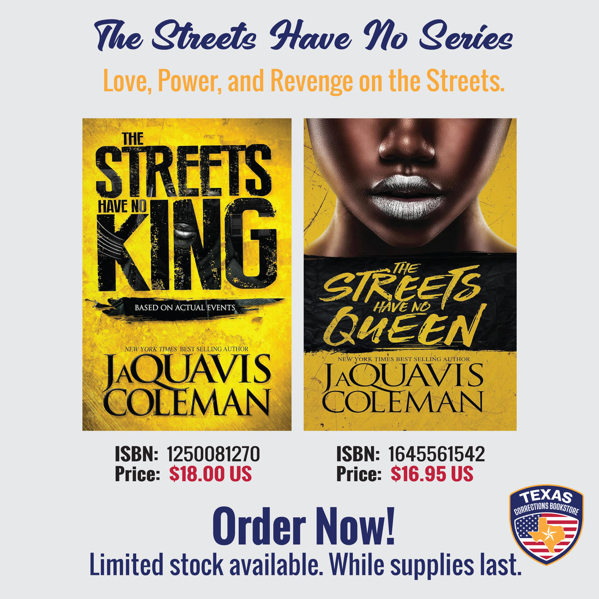 The Streets Have No King & The Streets Have No Queen Two-Book Bundle
