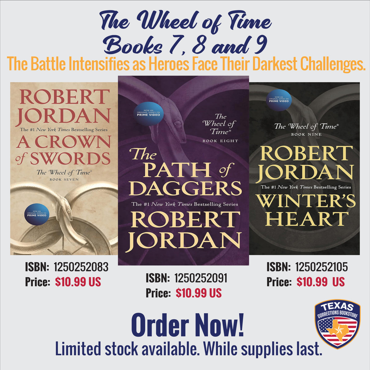 The Wheel of Time Books 7–9 Bundle by Robert Jordan