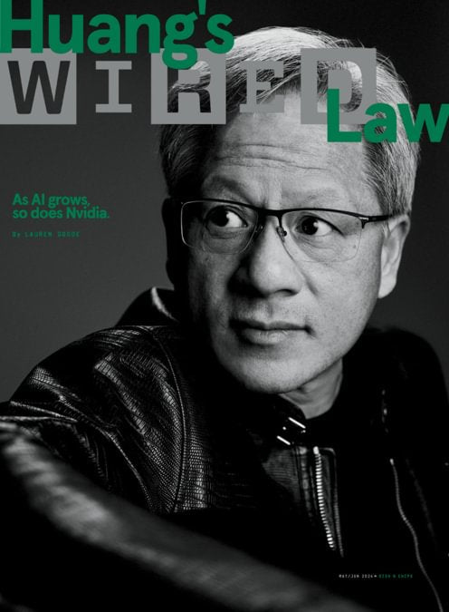 Wired Magazine cover featuring Hungs Law, showcasing technology and culture themes in vibrant colors.