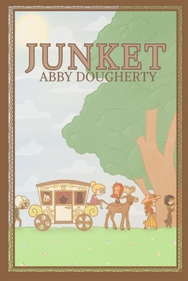 Paperback book titled "Junket" by Abby Dougherty with a minimalist cover design.