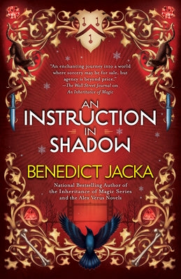 Paperback book titled "An Instruction in Shadow" by Ace Books, featuring a dark cover with shadowy artwork.