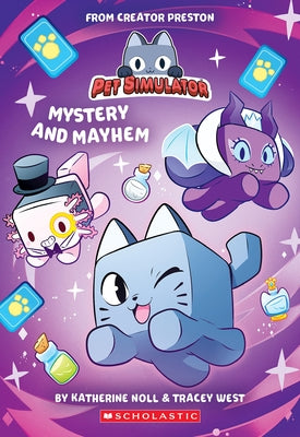 Paperback of Pet Simulator Illustrated Novel #2 by Afk, featuring colorful cover art of a pet-themed game.