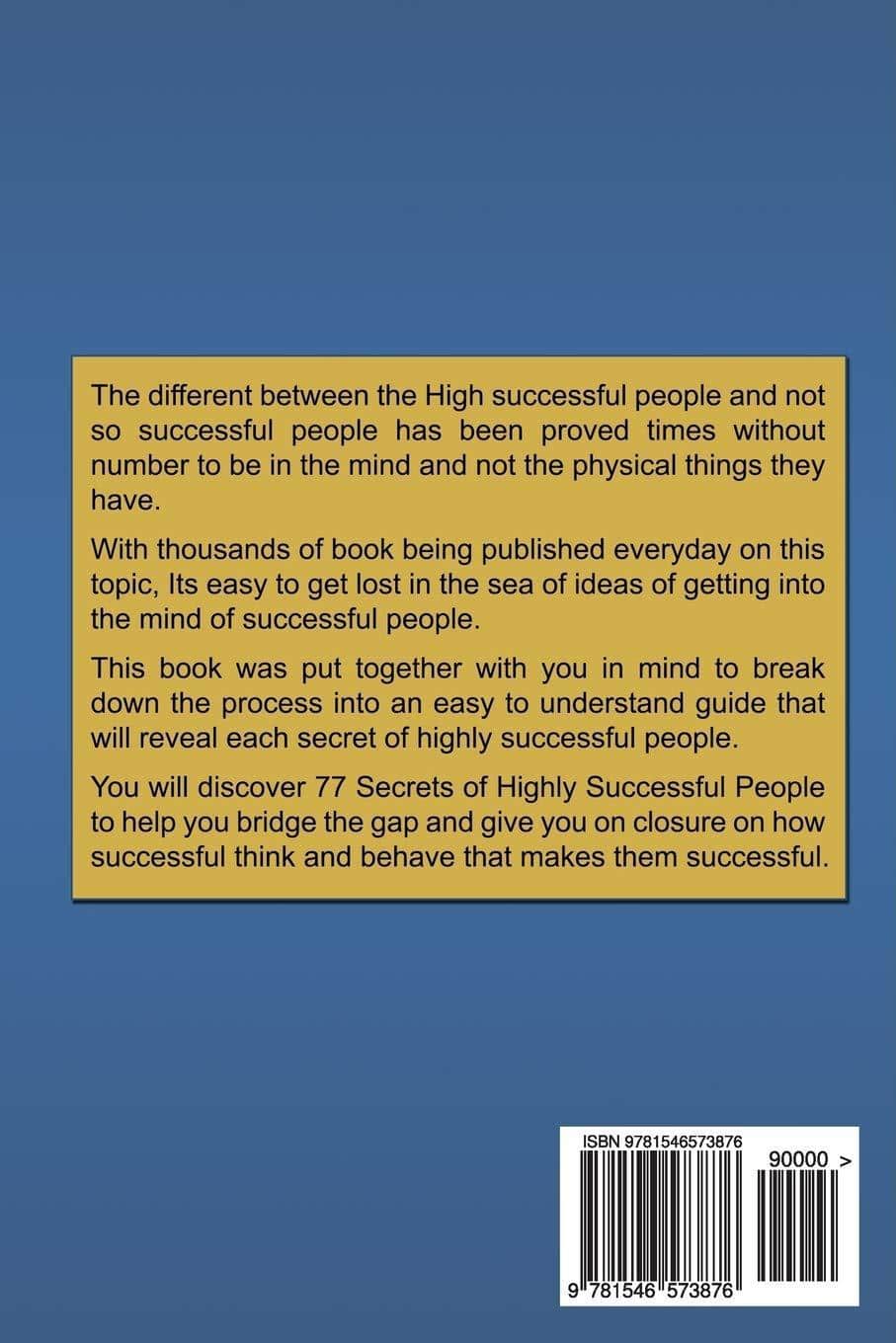 77 Secrets and Habits of Highly Successful People - TX Corrections Bookstore