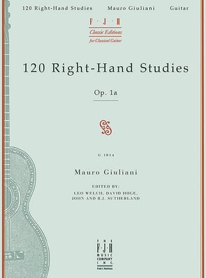 Paperback 120 Right-Hand Studies book by Alfred Music, showing the cover with musical notation and title.