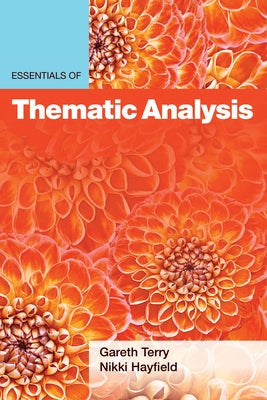 Paperback book titled "Essentials of Thematic Analysis" by American Psychological Association (APA) with a plain cover design.