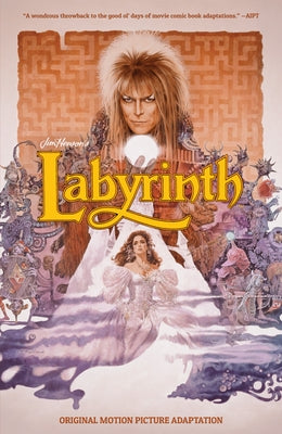 Paperback book of Jim Henson's Labyrinth original motion picture adaptation by Archaia, featuring cover art from the film.