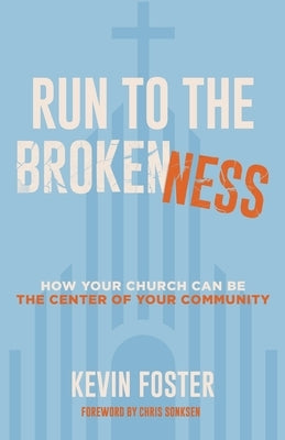 Paperback book titled "Run to the Brokenness" by Avail, showcasing the cover with title and author text on a white background.