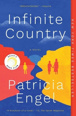 Paperback of Infinite Country by Avid Reader Press / Simon & Schuster, featuring a cover with vibrant artwork and title text.