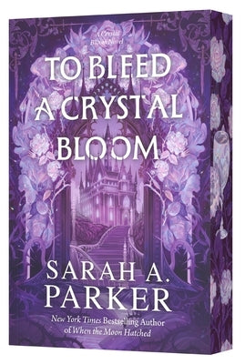 Paperback copy of "To Bleed a Crystal Bloom" by Avon Books, showing the book cover with title text and design.
