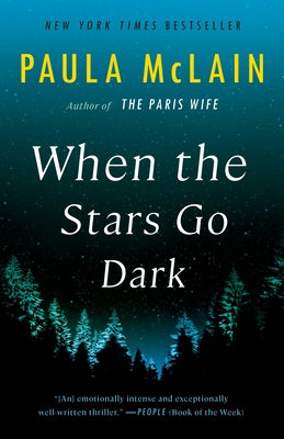 Paperback of "When the Stars Go Dark" by Ballantine Books, showing the book cover with dark starry imagery.
