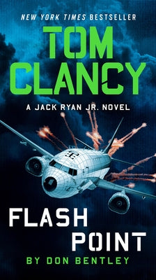 Mass market paperbound book titled Tom Clancy Flash Point by Berkley Books, featuring a cover with military-themed artwork.