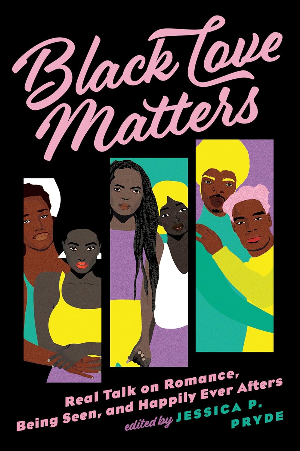 Paperback book titled Black Love Matters by Berkley Books, featuring a cover with bold black and white design on romance and relationships.