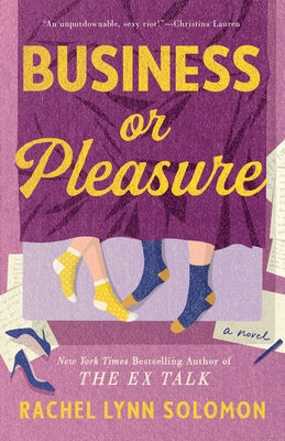 Paperback copy of "Business or Pleasure" by Berkley Books featuring the book cover with title and author details.