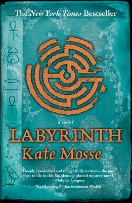 Paperback book titled "Labyrinth" by Berkley Books, showing the front cover with abstract artwork and title text.