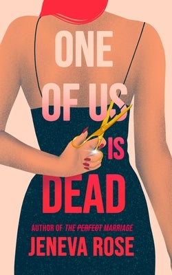 Paperback copy of "One of Us Is Dead" published by Blackstone Publishing, featuring the book cover with title and artwork.