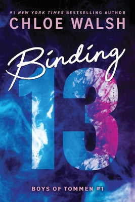 Paperback book titled "Binding 13" from Bloom Books, featuring a standard edition cover with colorful artwork.