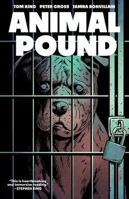 Paperback comic book titled Animal Pound by Boom! Studios featuring colorful illustrated animals on the cover.