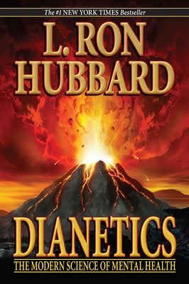 Paperback of Dianetics: The Modern Science of Mental Health by Bridge Publications, Inc., showing the book cover with title and author.