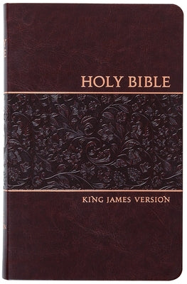 KJV Holy Bible by Broadstreet Publishing with a personal Mulberry cover, featuring detailed gold embossing and classic design.