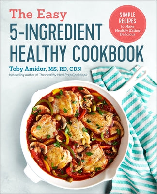 Callisto paperback cookbook featuring simple, healthy recipes with five ingredients for easy nutritious meals.