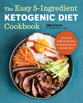 Callisto paperback cookbook featuring low-carb, high-fat keto recipes with five ingredients, ideal for busy people on the ketogenic diet.