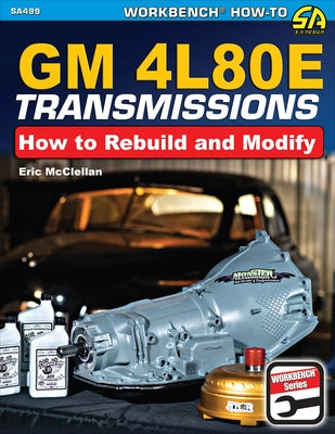 Paperback book titled "GM 4L80E Transmissions: How to Rebuild & Modify" by Cartech, featuring the cover design.