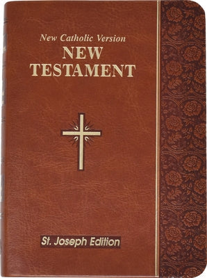Catholic Book Publishing New Testament Bible in the St. Joseph New Catholic Version with a classic cover design.