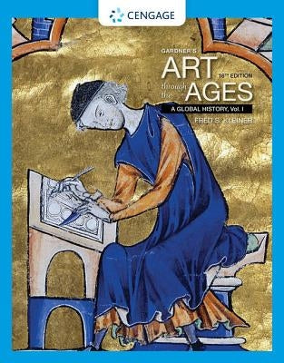 Paperback of Gardner's Art Through the Ages: A Global History, Volume I by Cengage Learning, featuring a cover image of historical artworks.