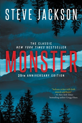 Paperback book titled "Monster" by Citadel Press with a dark, illustrated cover featuring a mysterious creature.