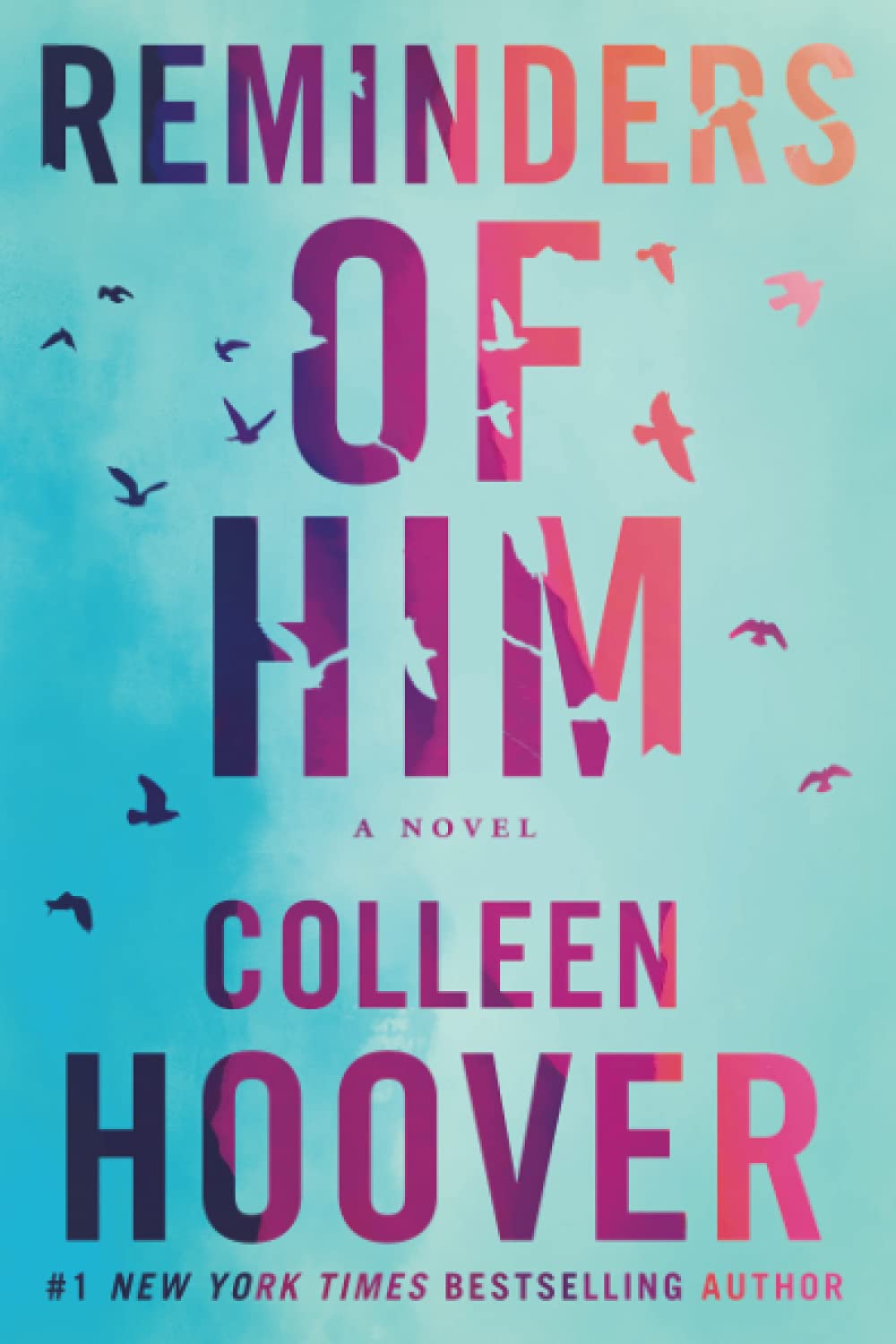 Cover image of "Reminders of Him" by Colleen Hoover, a novel in the Literature & Fiction genre featuring a book with a soft, moody cover.
