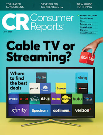 Single issue of Consumer Reports magazine featuring product reviews and consumer advice on the cover.