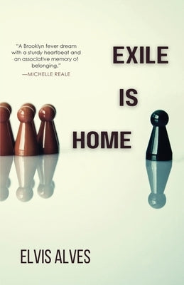 Paperback book titled "Exile Is Home" by Cornerstone Press, featuring a cover with a minimalist design.