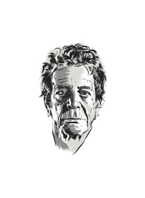 Hardcover book titled "Lou Reed: Metal Machine Trio - The Creation of the Universe" with artwork on the cover.