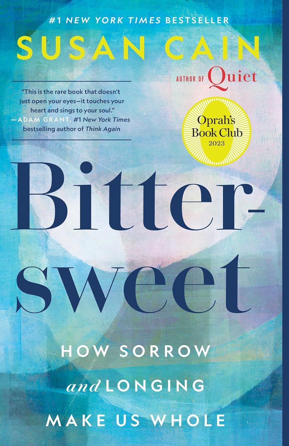 Paperback of "Bittersweet" by Oprah's Book Club, published by Crown Publishing Group, showing the book cover with title and author.
