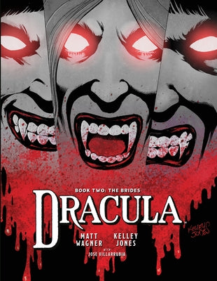 Dark Horse Books paperback of Dracula Book 2: The Brides, featuring a cover illustration of vampire-themed artwork.