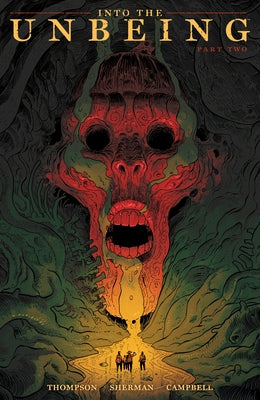 Paperback of Into the Unbeing Volume 2 by Dark Horse Books, featuring dark, artistic cover artwork with abstract design elements.