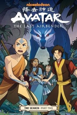 Paperback of Nickelodeon Avatar: The Last Airbender - The Search, Part Two by Dark Horse Books, showing the book cover with artwork.
