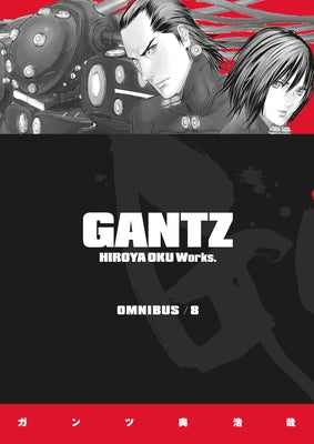 Dark Horse Manga Gantz Omnibus Volume 8 paperback featuring illustrated cover art and spines of the collected manga series.