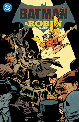Hardcover edition of Batman and Robin: Year One comic book by DC Comics featuring Batman and Robin on the cover.