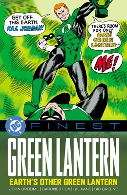 Paperback DC Comics comic book titled DC Finest: Green Lantern Earth's Other Green Lantern featuring Green Lantern character.