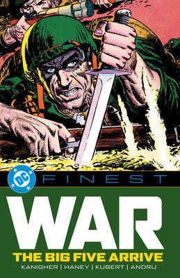 DC Comics paperback titled "War: The Big Five Arrive" featuring cover art with characters from the DC Finest series.
