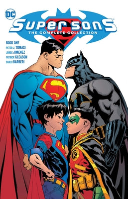 Paperback of Super Sons: The Complete Collection Book One by DC Comics, featuring colorful comic book cover art.