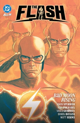 Paperback of The Flash Vol. 4: Bad Moon Rising by DC Comics, featuring the comic book cover with The Flash in action.
