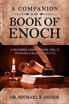 Paperback book titled "A Companion to the Book of Enoch: The Parables of Enoch" by Defender, showing the cover with title and author.