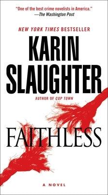 Mass market paperbound of the novel Faithless by Dell, featuring the book's cover with title and author details.