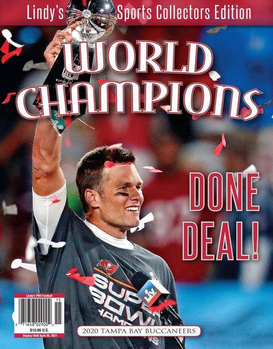 Lindys World Champions 2020 Tampa Bay Buccaneers - TX Corrections Bookstore 