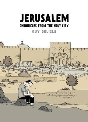 Paperback of Jerusalem: Chronicles from the Holy City by Drawn & Quarterly, featuring the book cover with title and design elements.