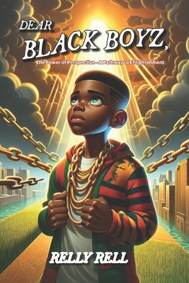 Paperback of Dear Black Boyz: The Power of Perspective by Dream Hustle Inspire, showing the book cover with title and author details.