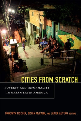Paperback of Cities From Scratch by Duke University Press showing the book cover with title and author details.